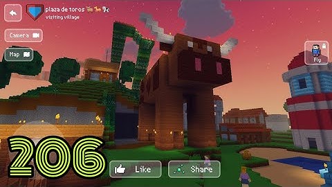 Block Craft 3D: Building Simulator Games For Free - Gameplay Visiting Village Part 206 | BC3D Build