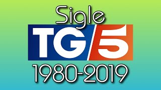 Sigle TG5 1980-2019