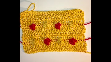How to Change Color for Bobble Stitch tutorial