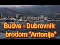 Morem od Crne Gore do Hrvatske: Katamaranom "Antonija" na putu Budva–Dubrovnik