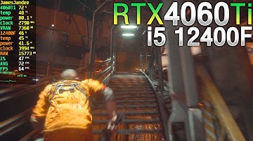 The Callisto Protocol | RTX 4060 Ti + i5 12400F ( 1080p Maximum Settings / Ray Tracing / FSR: ON )