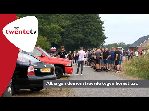 Albergen demonstreerde opnieuw tegen komst azc - Twente FM