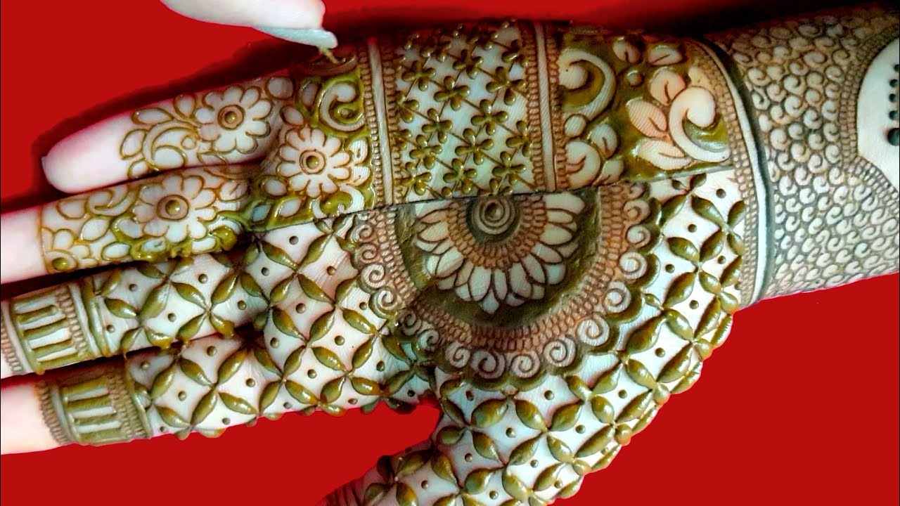 Heean 3D Mehandi Design l Traditional New Stylish Mehandi l heena for bridal ...