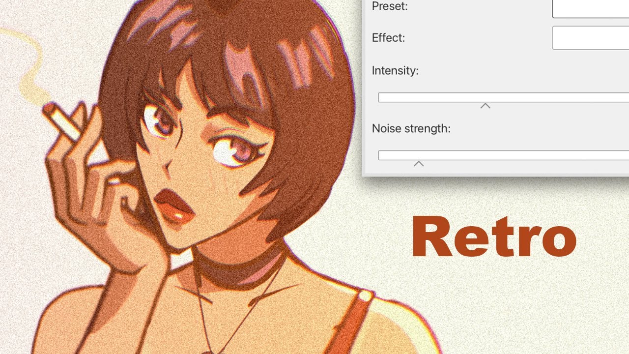 Retro Style Filter - Overview Clip Studio Paint 3.0 - YouTube