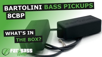 Bartolini 8CBP Precision Bass® Pickup: What’s In The Box? (A Close-Up Look)