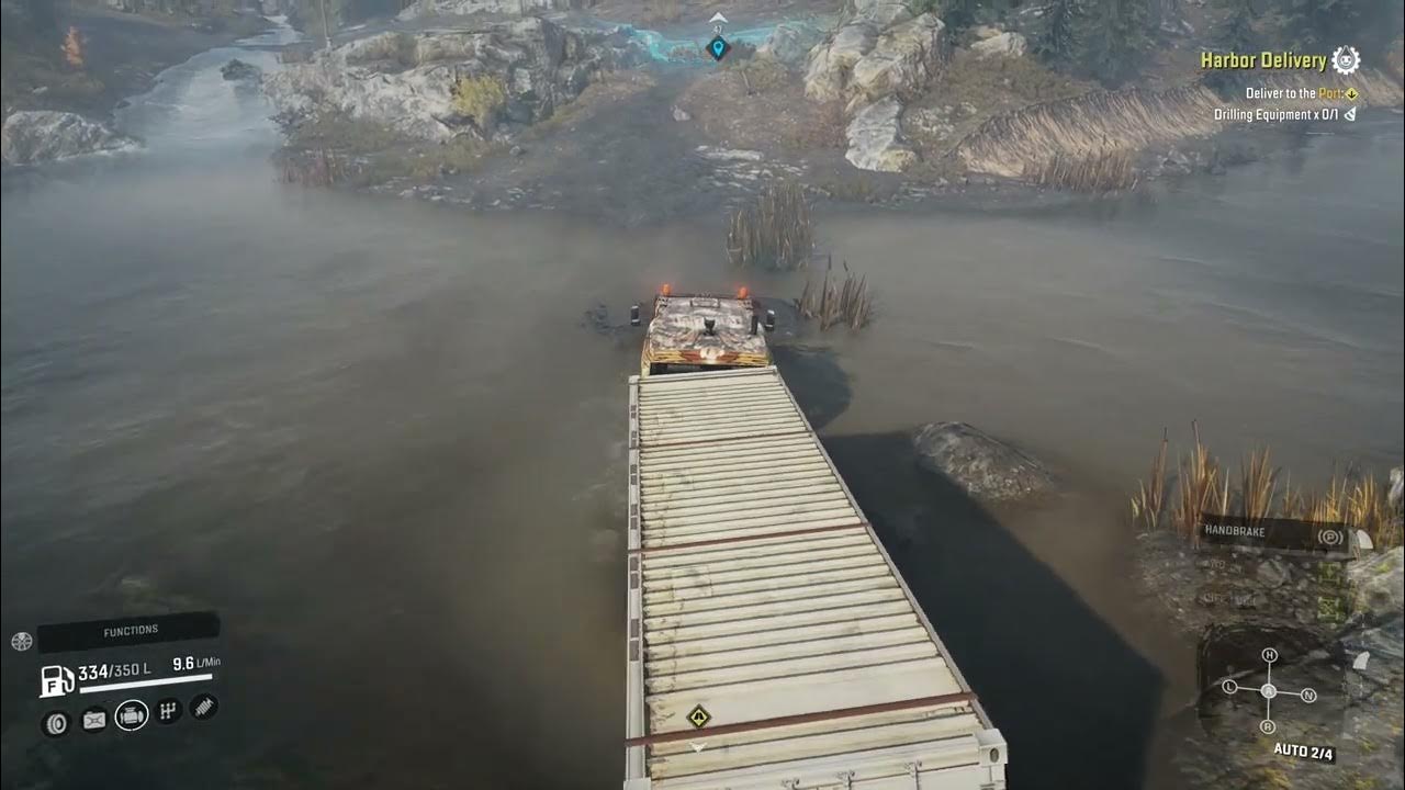 SnowRunner Harbor Delivery 4K YouTube