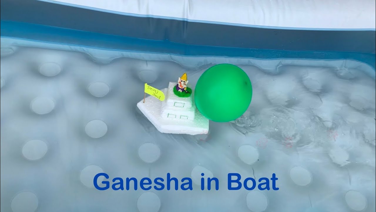 Ganesha in Boat 