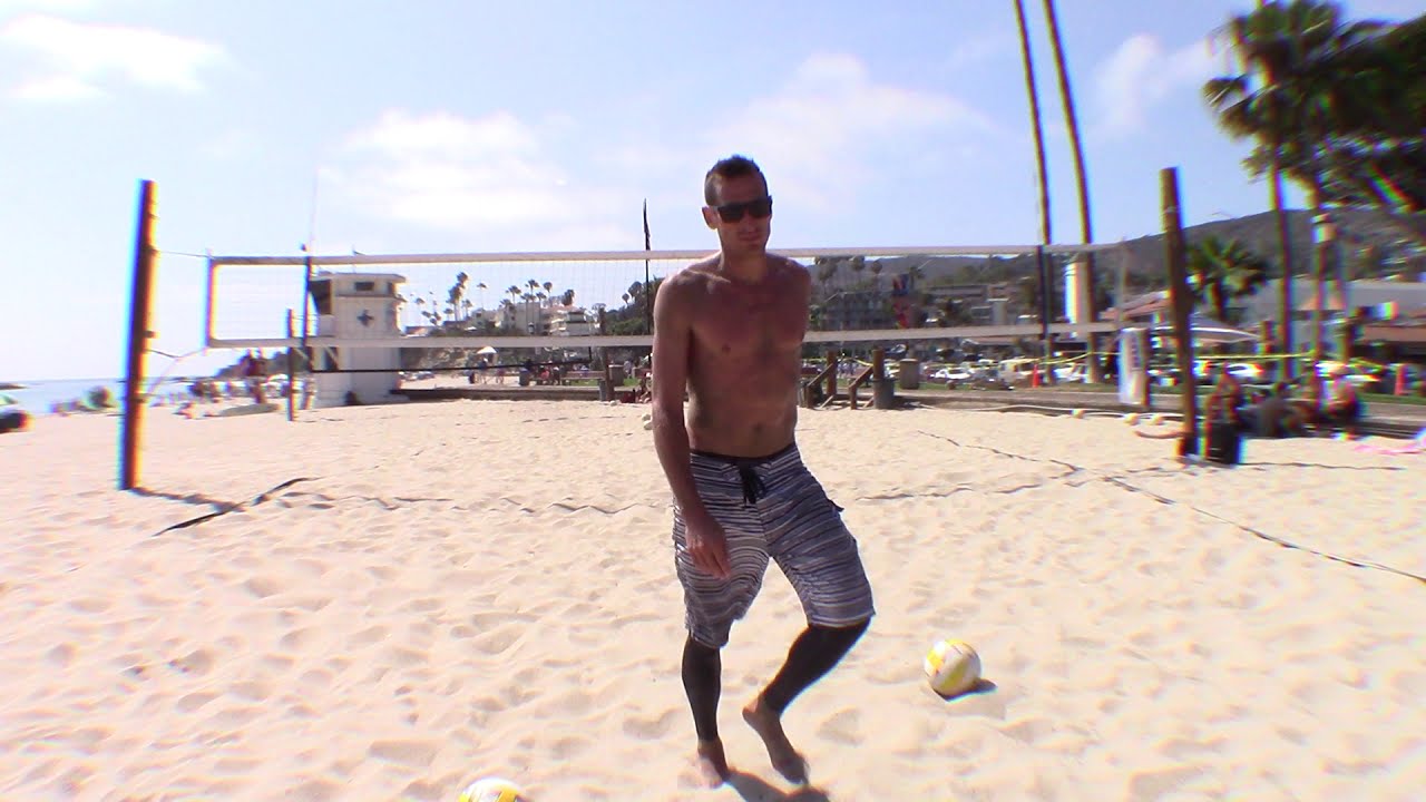 Ty Loomis & Mike Brunsting vs. Chase Frishman & Mike Boag - AVP Practice - Laguna Beach - July, 2018