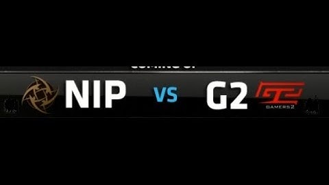 NIP vs G2  Game 1 EU Challenger Series Semi Final | Ninja in Pyjamas vs Gamers2