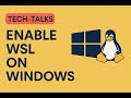 How to Enable WSL(Windows subsystem for linux) on Windows#linux #file #programming #coding#script