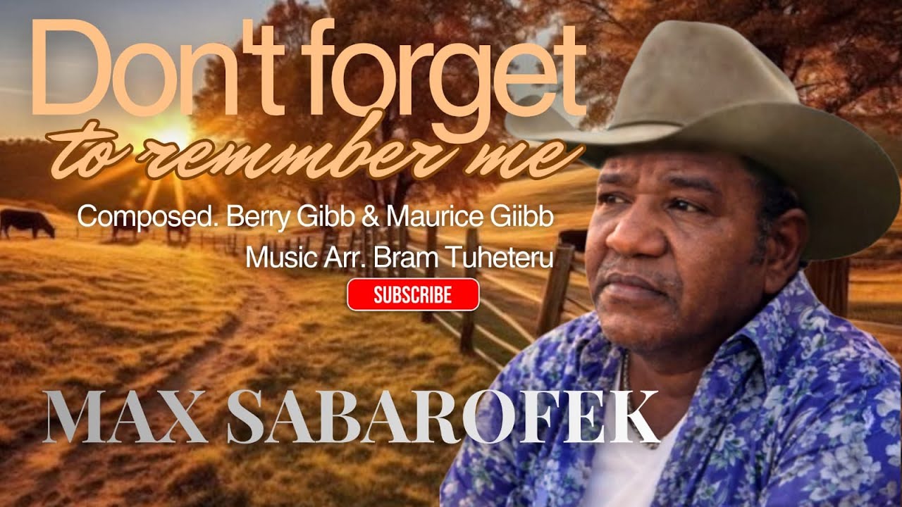 Don't Forget To Remember Me - Cover by Max Sabarofek