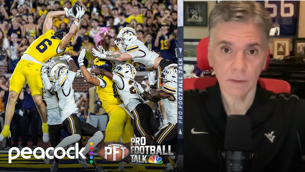 Mike Florio reacts to Michigan-WMU: 'Transparency is critical' | Pro Football Talk | NFL on NBC