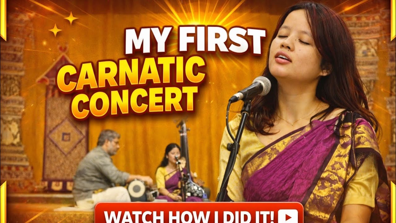 Simhendramadhyamam Raga Alapana | First concert 