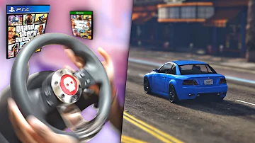 Lze ve hře GTA PS4 používat volant?