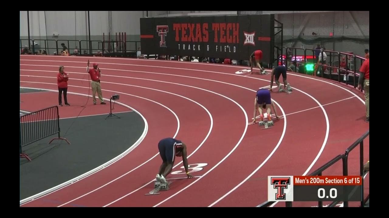 RJ Miller 200m (Texas Tech Matador Qualifier) YouTube