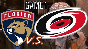 NHL Meme: Florida Panthers vs Carolina Hurricanes: Game 1 in a nutshell!
