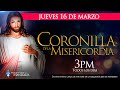 Coronilla de la Divina Misericordia de hoy jueves 16 de marzo y Hora Santa.