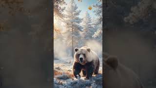 Bear Hibernate Song | Forest Winter Lullaby | Baby Rhymes Nursery | Winter Bedtime Song for Kids