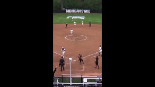 Top Plays: Anna Mcgowan vs. Michigan State | Maryland Softball