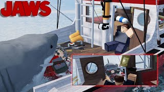 Jaws Quint's Death - Roblox Speedbuild Remastered 🦈
