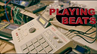 Playing Dusty Beats on the Mpc 2000XL -