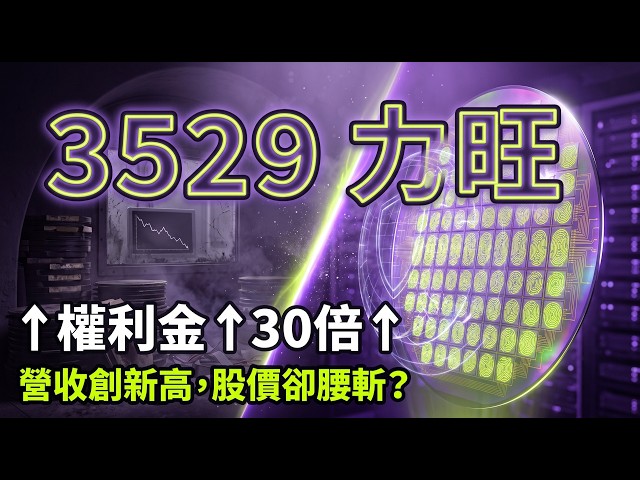 力旺（3529）｜營收獲利雙創高，股價卻從四千多剩兩千