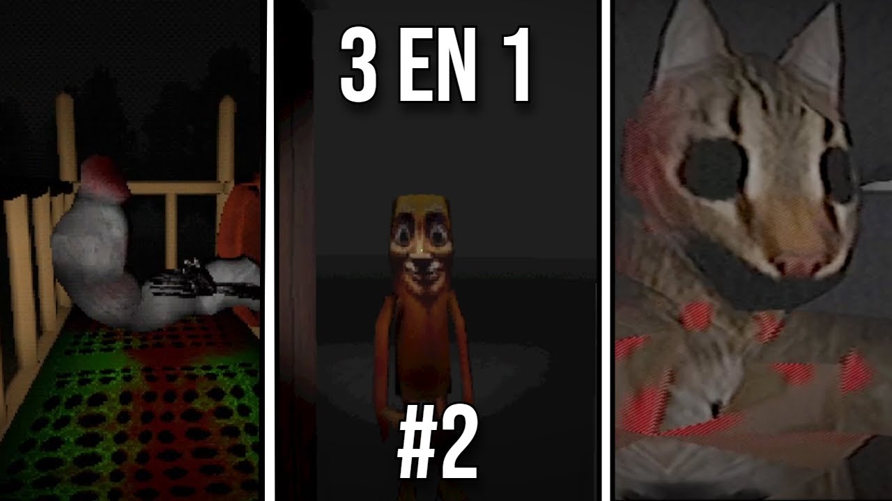 3 JUEGOS CORTOS DE TERROR EN 1 VIDEO #2