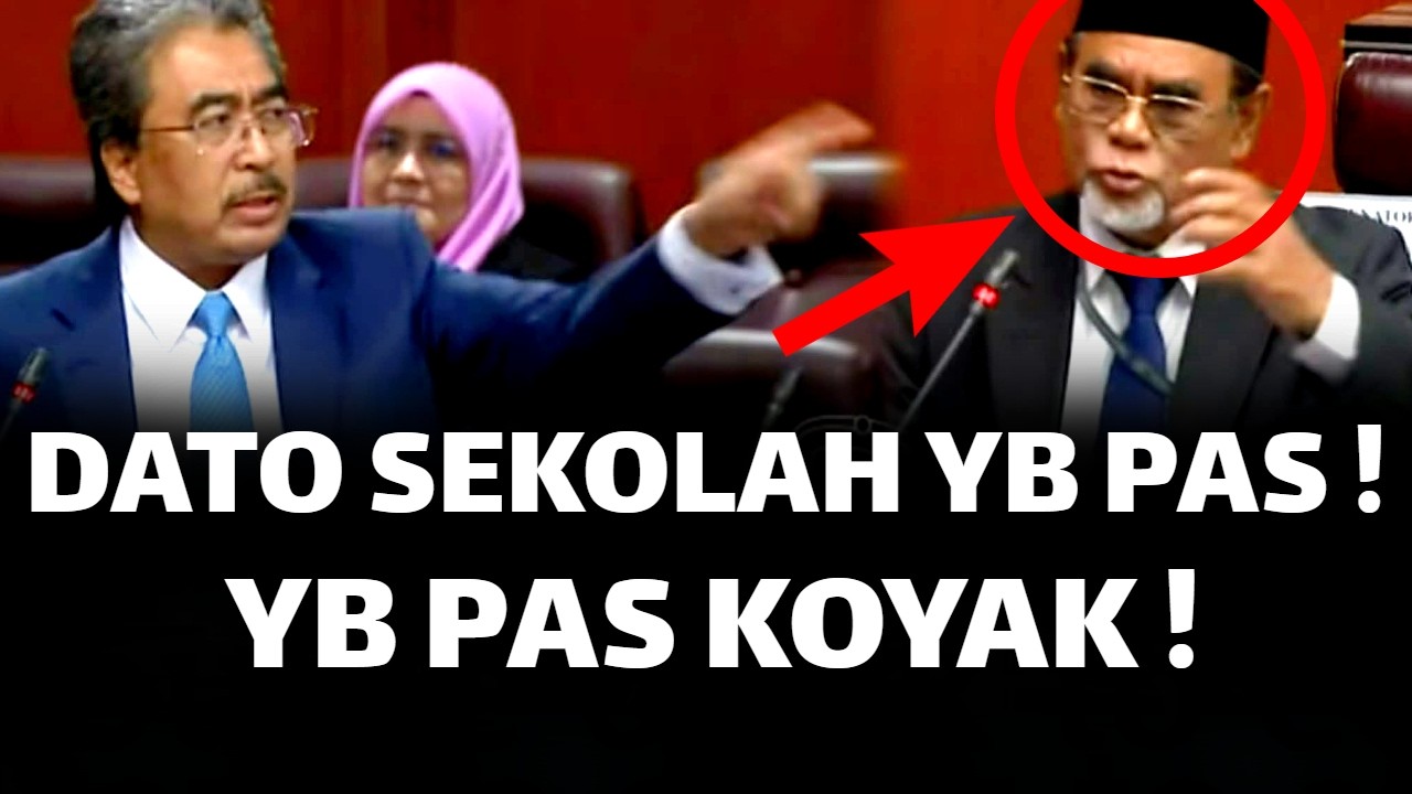 DATO JO SEKOLAH YB PAS SAMPAI KOYAK ! TERBAIK MENTERI MITI !