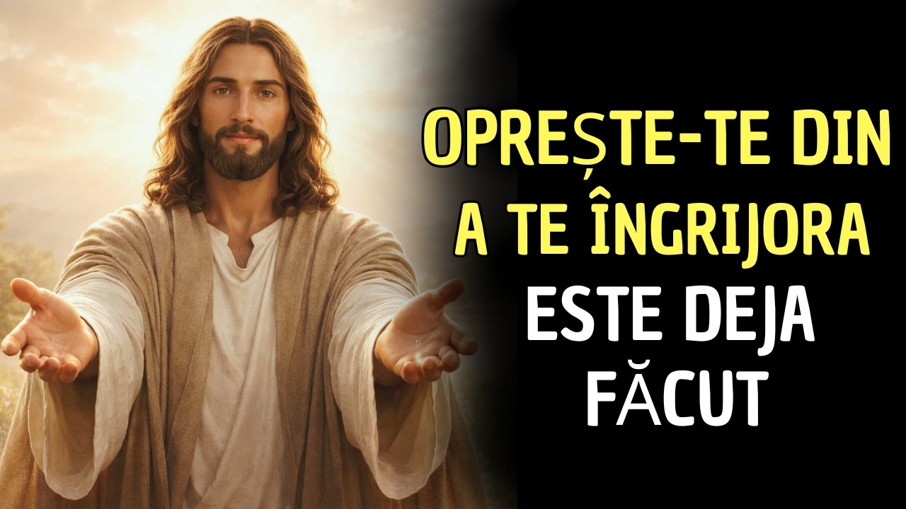 Dumnezeul care te-a ales îți susține viața chiar acum. Oprește-te din a te îngrijora.