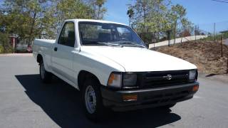 1993 Toyota Pickup 4 Cyl 22 RE 1 Owner CLEAN