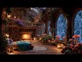 Enchanting Winter Cottage &amp; Christmas Decor | Maical Holiday Music &amp; Enchanted Fantasy Atmosphere