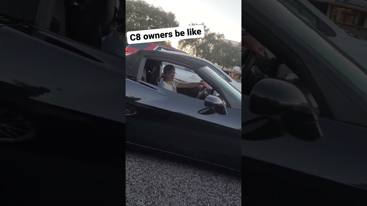 When You Get A New Used C8 Corvette