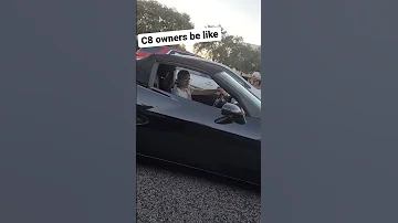 When You Get A New Used C8 Corvette 