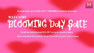 Big Sale Starts Tomorrow Up To 80% Off, 15% Prepaid Voucher, Earn Double Points