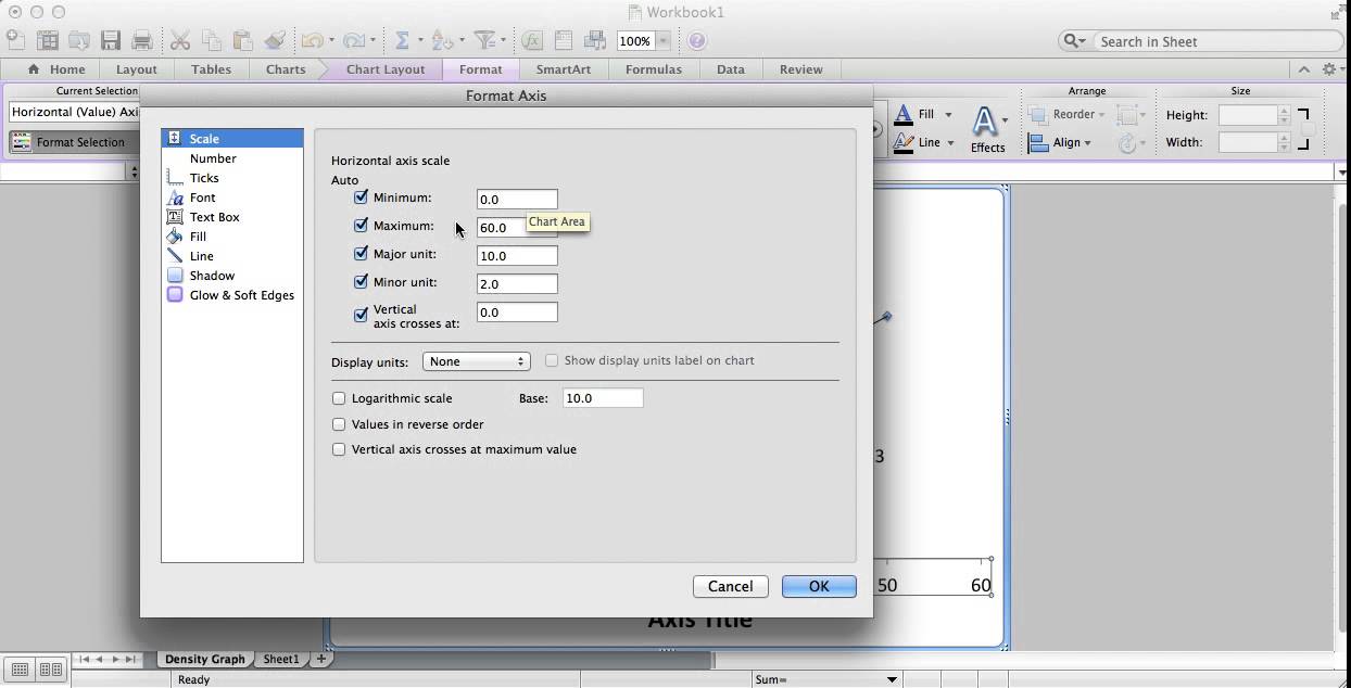 how to copy a graph from excel to word on a mac