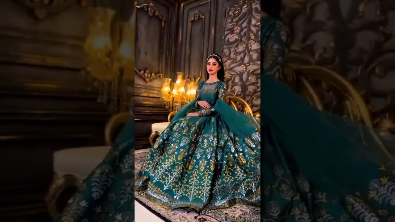 2Pcs Women Stiched Printed Organza Maxi 