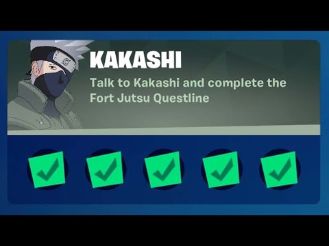 Fortnite Complete 'Kakashi' Challenges Guide - How to Complete the Fort Jutsu Questline