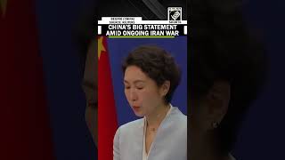 Chinas big Statement On Iran War Beijing Urges All Parties To Cease Military Operations