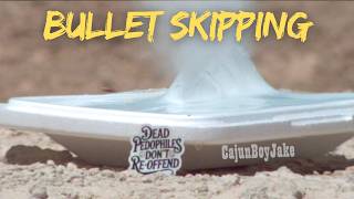 .22Lr Skipping on Water 😳 (5,000+ FPS) | .22Lr Vs Water