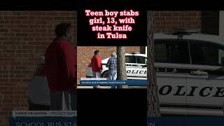 Tulsa Police respond to stabbing on a school bus, one student injured
