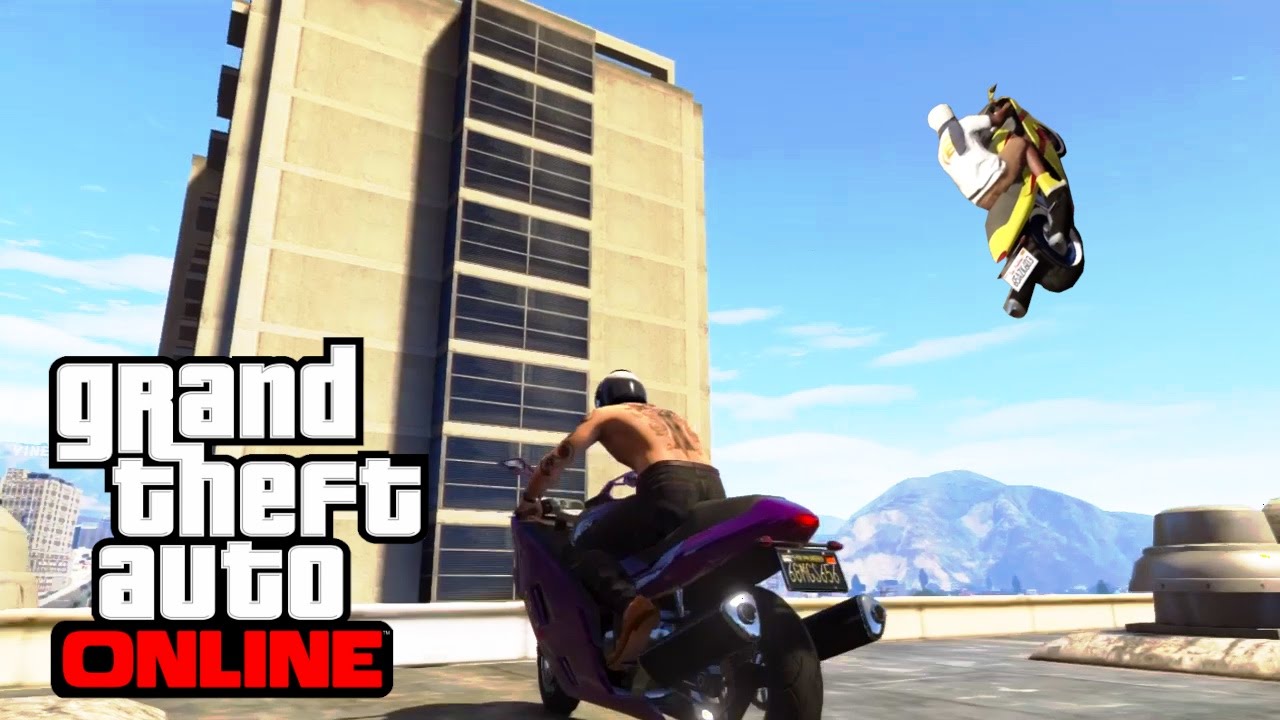GTA 5 - Hakuchou Hard stunt ! 100% FUN & WTF