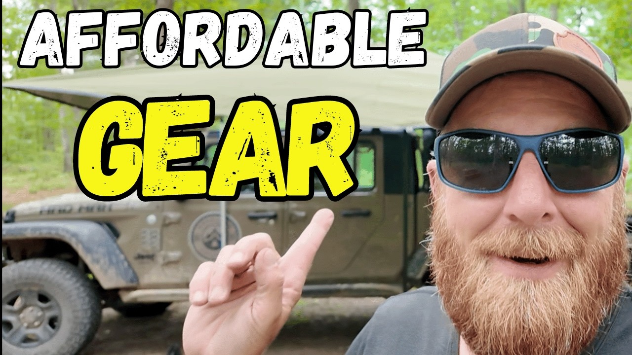 Beginner tips and Amazon budget overland/camping gear