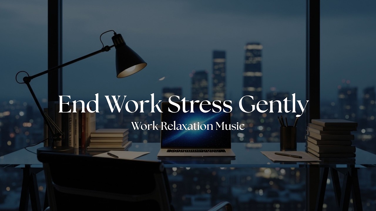 Release all tension now. End Work Stress Gently | Relaxing Music for Workers