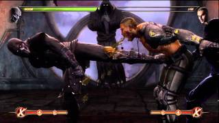 Noob Saibot's X-ray Attack (Mortal Kombat 9)