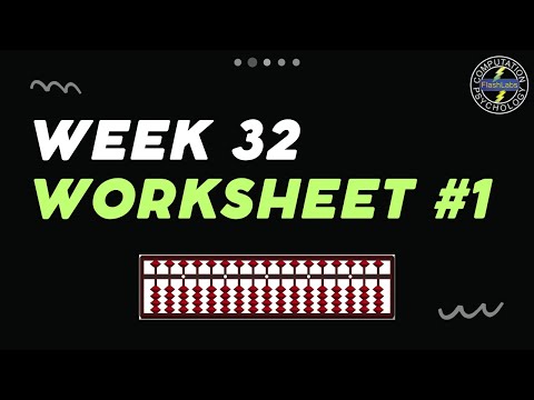 Abacus Free Online Course - Week 32 - WS 1