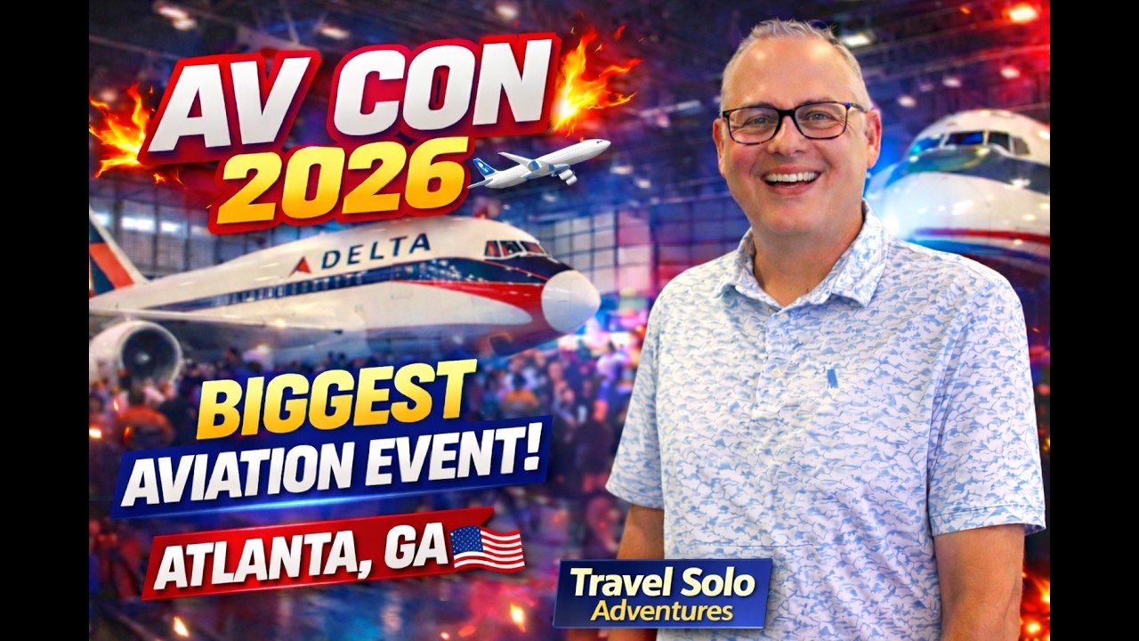 AV-CON 2026 Atlanta: Meeting Aviation Legends! ✈️ (Josh Cahill, Noel Philips, Jeb Brooks)