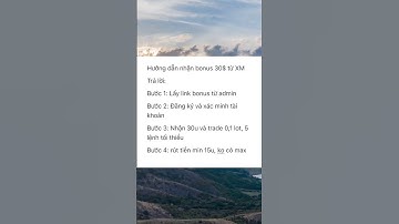Hướng dẫn nhận bonus 30u sàn XM #forex #trader#backcomexness #backcomxm #kiếmtiềnonline