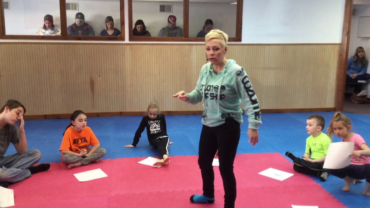 Kinder Karate® Leadership Training for Kids in Pittsbrugh - Mind Map Exercise
