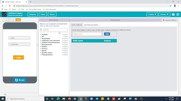 Account login app in code.org
