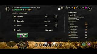 Evil lands : Attributes points for mage screenshot 4